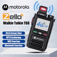 Motorola T68 Zello Walkie Talkie 4G WIFI 5000KM | 3000mAh capacity GPS IP54 waterproof radio for Tea