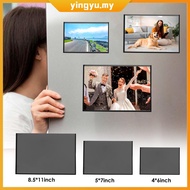 10Pcs Magnetic Picture Frames Magnetic Photo Pocket Reusable Magnetic Sign Holder Clear PVC Magnetic