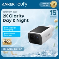 [SIRIM] ANKER eufy S220 Outdoor CCTV Camera 2K Security with Motion Detection Waterproof AI Solar wi