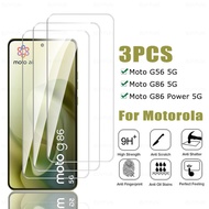 3Pcs Tempered Glass For Motorola Moto G86 Screen Protector Glass Clear Film Moto G86 Power G56 Moto 