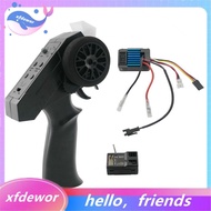 2.4G 2 Channel Remote Controller Kit Transmitter Receiver 50A ESC for  MN88K RC Car Upgrade Parts
