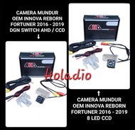 CAMERA MUNDUR 8 LED CCD / CAMERA AHD CCD INNOVA REBORN DAN FORTUNER 2016-2019