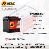 BANNER POWER BULL LN0 | P4208 AUTOMOTIVE CAR BATTERY
