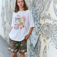 Tohns Very Thai Oversized T-Shirt เสื้อยืดทรงโอเวอร์ไซส์พิมพ์ลาย (รถเมล์)