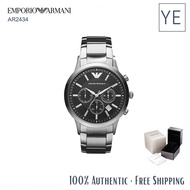 Emporio Armani AR2434 Chronograph Stainless Steel Men Watch Armani watch Armani watchs