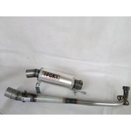 Pdk racing exhaust for suzuki smash Shogun 110 Shogun 125