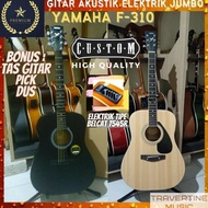 Gitar Akustik Elektrik Yamaha F-310 High Quality Custom With Equalizer