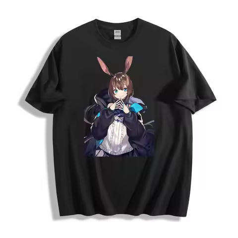 Arknights Amiya Tactical Anime Graphic Unisex T-Shirt