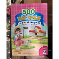 Book - 500 Basic and Advanced Math Problems Grade 2 (ND)