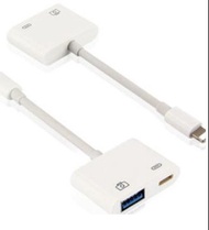 IOS13 Lightning to USB相機轉換器 蘋果otg接U盤鍵盤相機