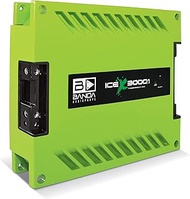 BANDA ICEX3000.1GREEN BANDA 3000WATT 1OHM CAR AMP (Green)