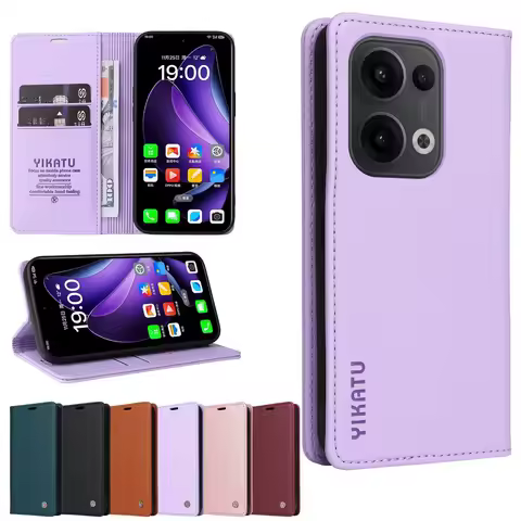 Wallet Flip Card Slot Leather Case For OPPO Reno 13F 13 12 11 10 Pro 11F 5G 12F 4G 8T 8 7 4 Lite 7z 