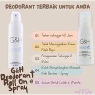 AMWAY G&H DEODORANT ROLL ON & SPRAY