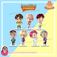Bts Characters  Standee | Idol Version  | Kpop standee | cake topper ♥ hdsph [ 2.5 inches only ] set - 7pcs