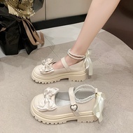 A9999 Retro Fairy Style Women's Shoes - Leather with Soft Sole