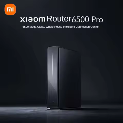 Xiaomi Router BE6500 Pro Wifi 7 Hub Gateway IPTV 2.5G Ethernet Port 1GB Large Memory OFDMA IPV6 WPA3