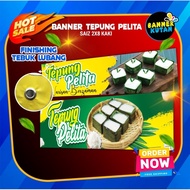 BANNER KUIH/TEPUNG PELITA/BUNTING TEPUNG PELITA/BANNER MURAH/BANTING MURAH