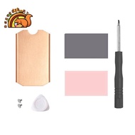 Copper M.2 SSD HeatSink Hard Disk Cooler with Thermal Solid State Disk Radiator 0.5mm for M.2 2242 N