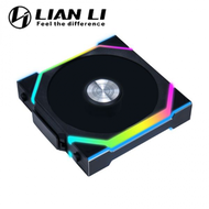 聯力 UNI FAN 無限鏡 SL Wireless 120 無線積木風扇 黑 單顆裝 (無線拼接/需搭配控制器/2000 RPM/3年保固)