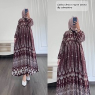 Mini Dress Pojee Kaos Panjang || Dress Wanita Bahan Kaos Lengan Panjang Terbaru || Baju Gamis Overal