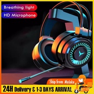 Gaming Headsets Gamer Headphones 7.1 Surround Sound 4D Stereo Wired Earphones USB Microphone Colorfu