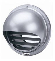 panasonic 浴室寶管道蓋 無格網 100mm (FV-MCX100PC)  風帽  防風罩