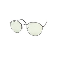 RayBan Ray-Ban RB3447-004T1-50 ROUND METAL Round Metal EVOLVE Evolve Illuminated Sunglasses Gunmetal RB3447-004/T1-50