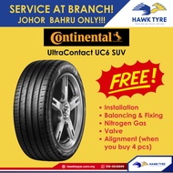 Continental Tyres UC6 SUV 205/60R17 215/60R17 225/60R17 225/65R17 235/60R18 225/55R19 235/55R19 235/