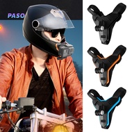 PASO_Action Camera Bracket Adjustable Easy Install Helmet Chin Holder Bracket Motorcycle Chin Strap Mount for GoPro