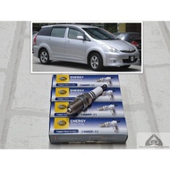 Spark Plug Toyota Wish (2004-2010) Nickel Terminal Set Of 4 Heads: Hella CM8RP-11