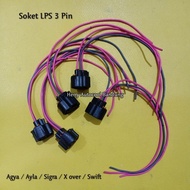 Best Product] 3-Pin LPS Socket For Ayla - Agya - Swift - X Over - Sigra