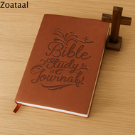 ZOATAAL 200 หน้า สมุดบันทึกการศึกษาพระคัมภีร์ ปู ขนาด A5 สมุดบันทึกการสวดมนต์ ของใช้คริสเตียน วัสดุส
