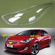 For Hyundai Elantra / Avante 2012-2015 Front Headlight Cover Transparent Headlamp Shell Plexiglass R