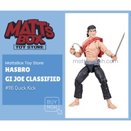 [0626] G.I. Joe Classified Series 116, Quick Kick
