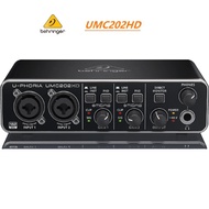 54u BEHRINGER UMC22/ UM2/UMC202HD Microphone Amplifier Live Recording External Sound Card USB  0P1