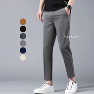 Code O83G FAYAZA Men's Ankle Pants Casual Pants Formal Pants Office Work Pants Men's Chino Chinos Me