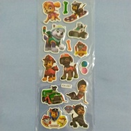 Paw Patrol embossed Sticker