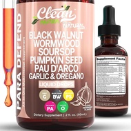Black Walnut Wormwood Cleanse Drops Gentle Gut Cleanse & Digestive Health