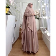 Dijah 754 Syari air flow khimar jumbo robe suitable for Hajj and Umrah by Dijah original