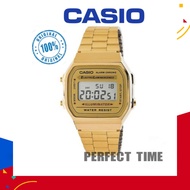 CASIO A168WG-9W GOLD CLASSIC LADIES, UNISEX DIGITAL
