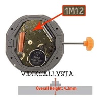 MESIN JAM TANGAN MOVEMENT MIYOTA 1M12 1M12-3 1M12-6 TANGGAL murah
