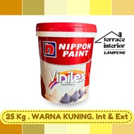 Cat Tembok Vinilex 5000 Nippon Paint Warna Kuning 25 Kg