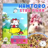 Hamtoro / Hamster Food / Hamster Snack XTRA FIBER / Anti-Diarrhea Food / Complete Hamster Food