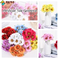 SUYO Artificial Silk Gerbera Bride Holding Flowers Decorative Flowers Wedding Artificial Plant Daisy