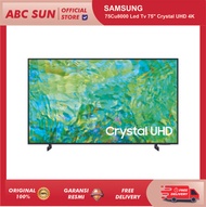 Samsung 75cu8000 Led Tv 75 Inch Dynamic Crystal Color Uhd 4k Smart