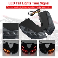ไฟท้าย LED ไฟเลี้ยว สำหรับ DUCATI HYPERMOTARD 821 939 950 SP 2012-2021 สีดำ