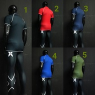 FITNESS T-SHIRT FACTORY 2XU MENS COMPRESSION SHORT-SLEEVED T-SHIRT