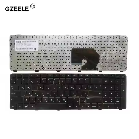 GZEELE New for HP US Laptop Keyboard DV7-6000 DV7-6C40 DV7-6050 DV7-6C80 -6200 DV7-6100 6101 6151 DV