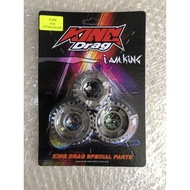GEAR SET RACING KING DRAG - Y125Z (3,4) (27T,26T,22T,24T)