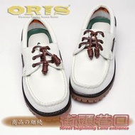 ~ 街頭巷口 ~ ORIS 女款雷根式帆船鞋 - 白色 73409